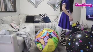 Owllete deflates beach balls part1