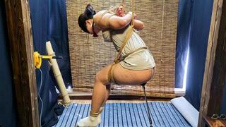 XB017 BONDAGE SUSPENSION BOUND ORGASMS SEX TOYS WHIPPING HUMILIATION DOMINATION STRUGGLING