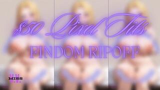 ANIMATED VERSION 50 DOLLAR BIG PIXELATED TITS FINDOM RIPOFF