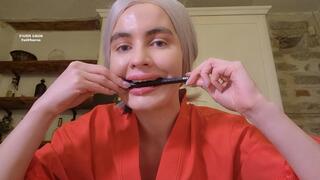 GNAWING ON THE PENCIL AS IF IT WAS YOUR MEAT - PART 2
