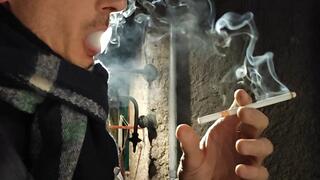 Smoking Eve 120s great back lighting 120325 SLOW