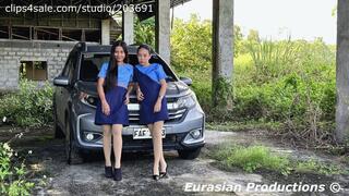 232 - Revving Honda before work