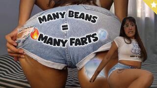 After eating beans, I fart smelly all the time