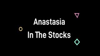 Anastasia In The Stocks (Small)