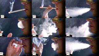 Smoking Malibu lights blue 120s dark side