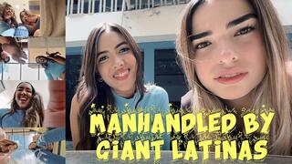 Manhandled by Giant Latinas - Giantess POV 4K