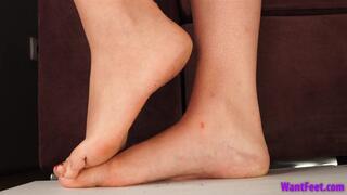 Myla Standing Feet - Foot Fetish - HD MP4