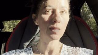 Quiet public carpark wank