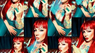 Marlboro Red Menthol 100 - Ivy and its cancerous green smoke
