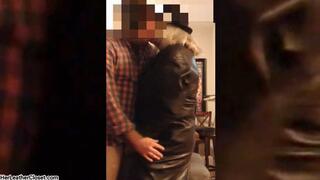 Fucked Hard in Leather Coat