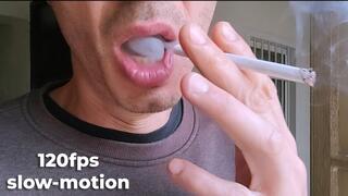 Smoking Muratti red 100s IYF 290325 120fps SLOW