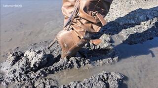 Kats Thigh High Boots Destruction