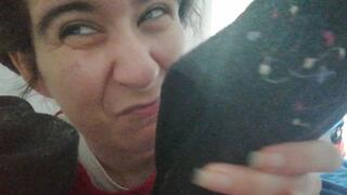 Dirty, smelly slippers and socks!