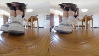 3DVR180-degree COCO sneakers Smelly socks stockings humiliate dwarves 6K