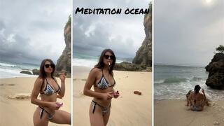Meditation ocean