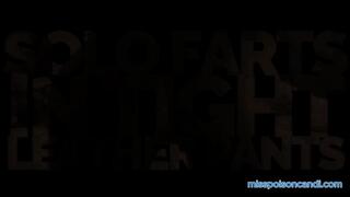 Solo Farts In Tight Leather Pants