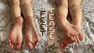 Pretty soles tease you