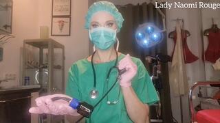 BIZARRKLINIK: Medizinische Kontrolle der Atmung durch eine Gasmaske