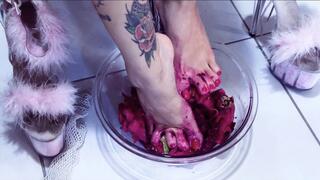 My Messy Pink Feet Will Always Have You Craving More