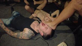 Situation gets hot, feet and domination