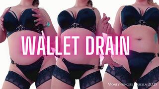 Wallet Drain by MoneyPrincess Isabella