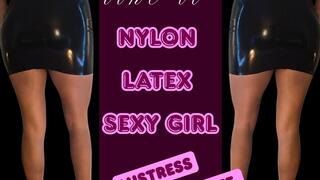 Sexy Girls in Nylons Latex and high heels