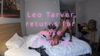 Leo Tarver is back for some rimming and a doggystyle creampie