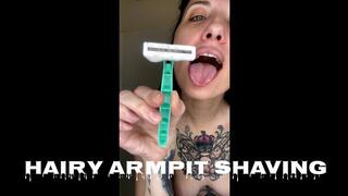 Shaving My Hairy Armpits Nude Mobile Version