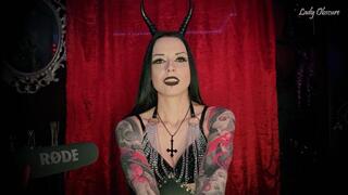 DRIPPING WITH THE BLASPHEMOUS PROVOCATIONS OF SATAN'S STEP-DAUGHTER