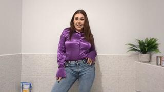 Messing and Destroying my Sexy Outfit