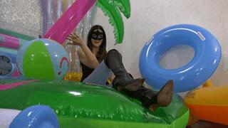 You won't play with these inflatables in the summer