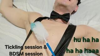Tickling session and BDSM session with Mistress GospodaricaEmma and sub Wolfy01