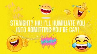 The NLP toolbox: Straight? Ha! I’ll Humiliate You Into Admitting You’re Gay!