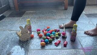 Sneaker-Girl Ella - Happy Eastern