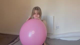 Blow to Pop my Betention Balloon Belbal 17” B2P