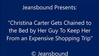 Christina Carter Bound to the Bed by Her Guy - SD