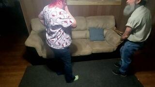 Natasha's VERY hard spanking