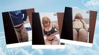 Spy on Nobara Kugisaki as she gets changed