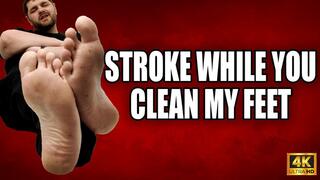 KingMarti: Stroke While You Clean My Feet 4k