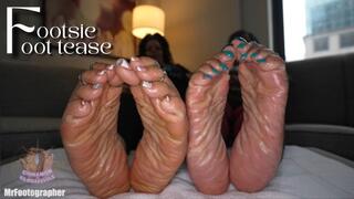 Footsie Foot tease