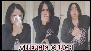 Allergic cough with phlegm!