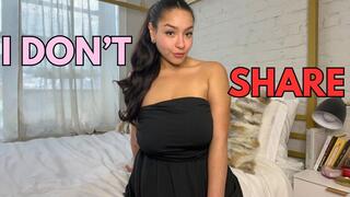 I Don't Share: Bratty Homewrecking Tease