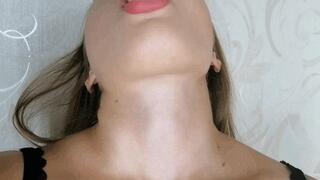 The grace of my beautiful neck