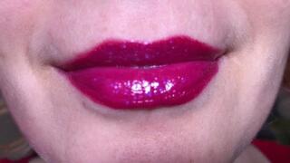 Destroying gummy bear with my teeth