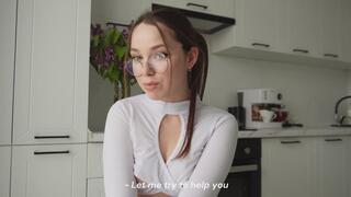 Sexy Psychologist Strips, Plays & Controls You