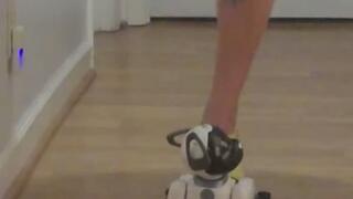 girl trample and crush toy