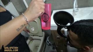 Funnel Slave (Spitting and Toilet Slave)) by Mistress Beh # HD WMV - Girls Fetish Br