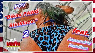 POV - Bikini PAWG Stinkface! 2 WMV