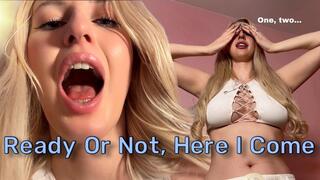 The babysitter plays hide and seek