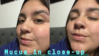 Picking my nose + eating snot